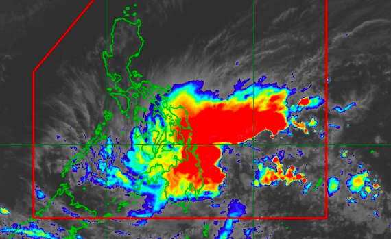 Badai atau Siklon Tropis Penha di dekat Mindanao, Filipina, 5/2/206. Foto: X/@dost_pagasa