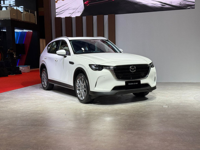 Mazda CX-60 Sport di IIMS 2026, Kamis (5/2/2026). Foto: Syahrul Ghiffari/kumparan