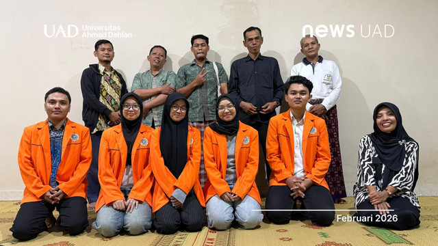 Mahasiswa Pengalaman Belajar Lapangan (PBL) Fakultas Kesehatan Masyarakat (FKM) Universitas Ahmad Dahlan (UAD) (Foto. PBL FKM UAD)