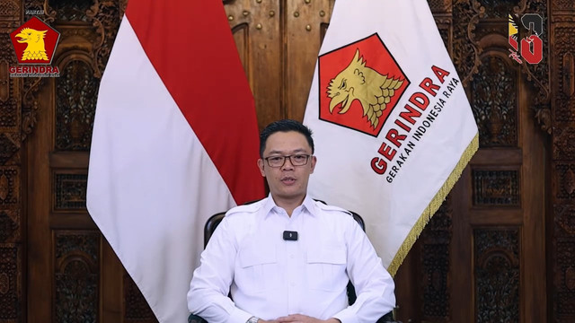 Sekjen Partai Gerindra Sugiono. Foto: Gerindra