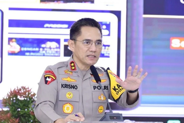 Kapolda Jambi Irjen Pol Krisno Halomoan Siregar. Foto: Tuyani/ANTARA