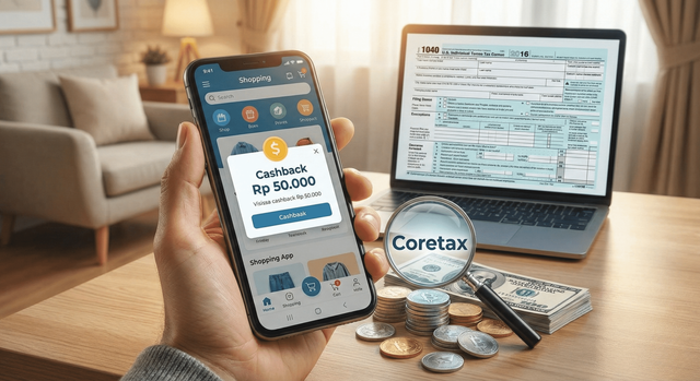 Waspada! Cashback Belanja Online Bisa Kena Pajak di Coretax. Ilustrasi: Freepik