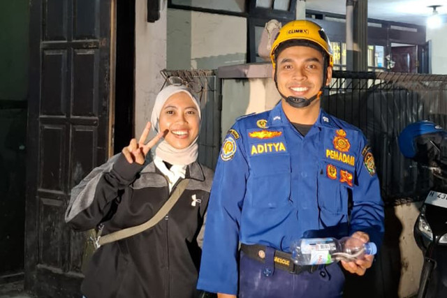Kepanikan terjadi di sebuah indekos perempuan di Caturtunggal, Kapanewon Depok, Kabupaten Sleman. Ular masuk ke kos pada Kamis (5/2) pukul 18.30 WIB.  Foto: Dok. Nuzul