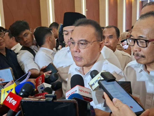 Wakil Ketua DPR dan Ketua Harian DPP Partai Gerindra Sufmi Dasco Ahmad di Kompleks Parlemen Senayan, Jakarta, Jumat (6/2). Foto: Nasywa Athifah/kumparan
