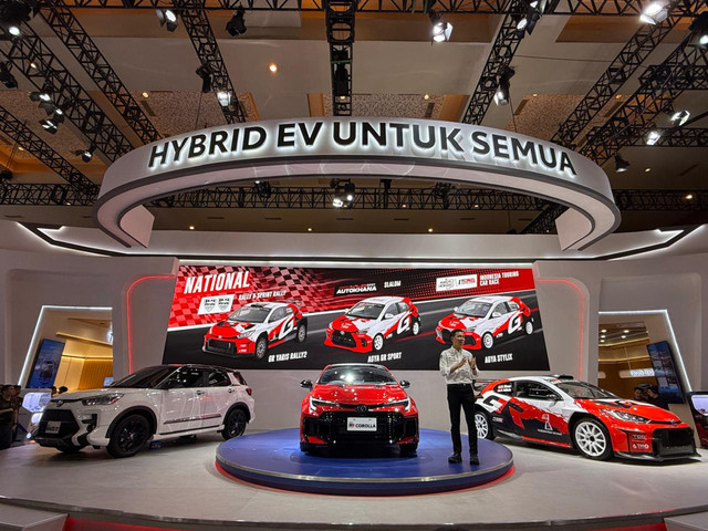 Peluncuran Toyota GR Corolla di IIMS 2026. Foto: Fitra Andrianto/kumparan