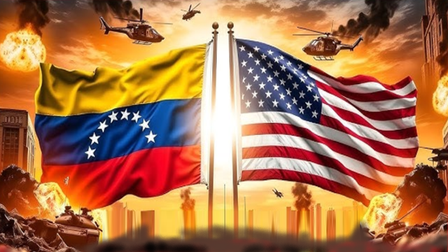 Ilustrasi Amerika Serikat - venezuela (sumber: https://puntodecorte.net/wp-content/uploads/2025/10/EEUU-vs-Venezuela-1024x576.png)