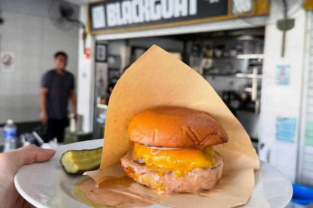 Kedai burger di Singapura bagikan resep andalannya secara cuma-cuma. Foto: Instagram/@blackgoatburgers