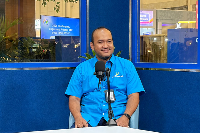 VP Retail and Consumer Business BCA Syariah, Arief Mediadianto, dalam sesi talkshow di BCA Expoversary 2026, ICE BSD, Tangerang Selatan, Sabtu (7/2/2026). Foto: Najma Ramadhanya/kumparan