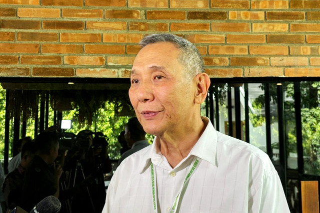 Tokoh Islam Tionghoa, Jusuf Hamka alias Baba Alun, di kawasan Jakarta Pusat, Sabtu (7/2/2026). Foto: Abid Raihan/kumparan