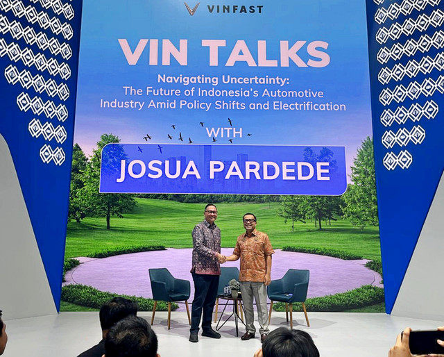 Diskusi Vin Talks di IIMS 2026. Foto: Fitra Andrianto/kumparan