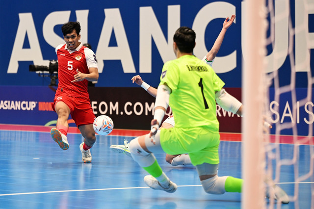 Ilustrasi Skor Futsal Indonesia vs Iran 2026, Foto: Asprilla Dwi Adha/ANTARA FOTO/kumparanBOLA