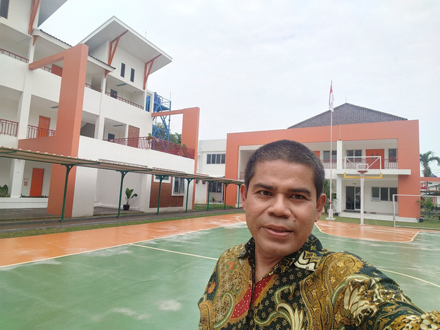 Kunjungan ke Sekolah Rakyat, di Balai Handayani, Jakarta Timur, pada 09/09/2025. Ruang untuk perpustakaan belum terlihat, sementara yang lain lengkap (Gambar koleksi pribadi)