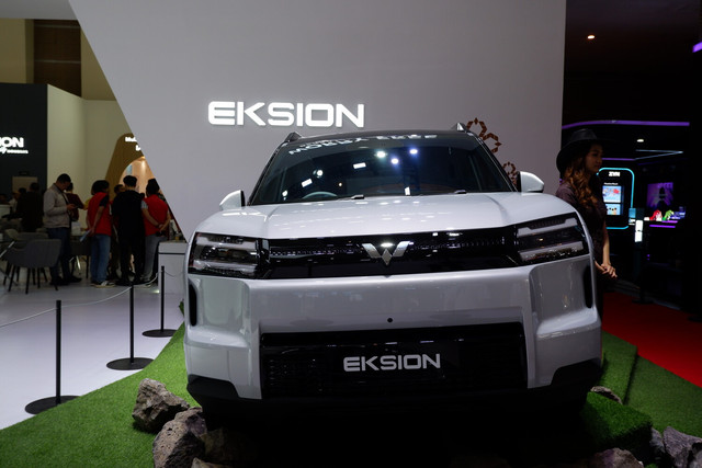 Wuling Eksion BEV di IIMS 2026. Foto: Sena Pratama/kumparan