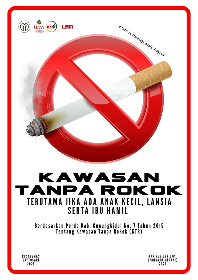 Striker Kawasan Tanpa Asap Rokok, Progam Kerja KKN Reguler 027