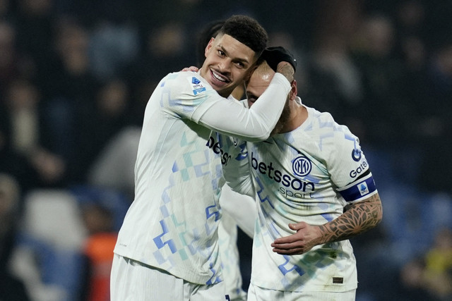 Sassuolo vs inter Milan. Dpk: REUTERS/Matteo Ciambelli