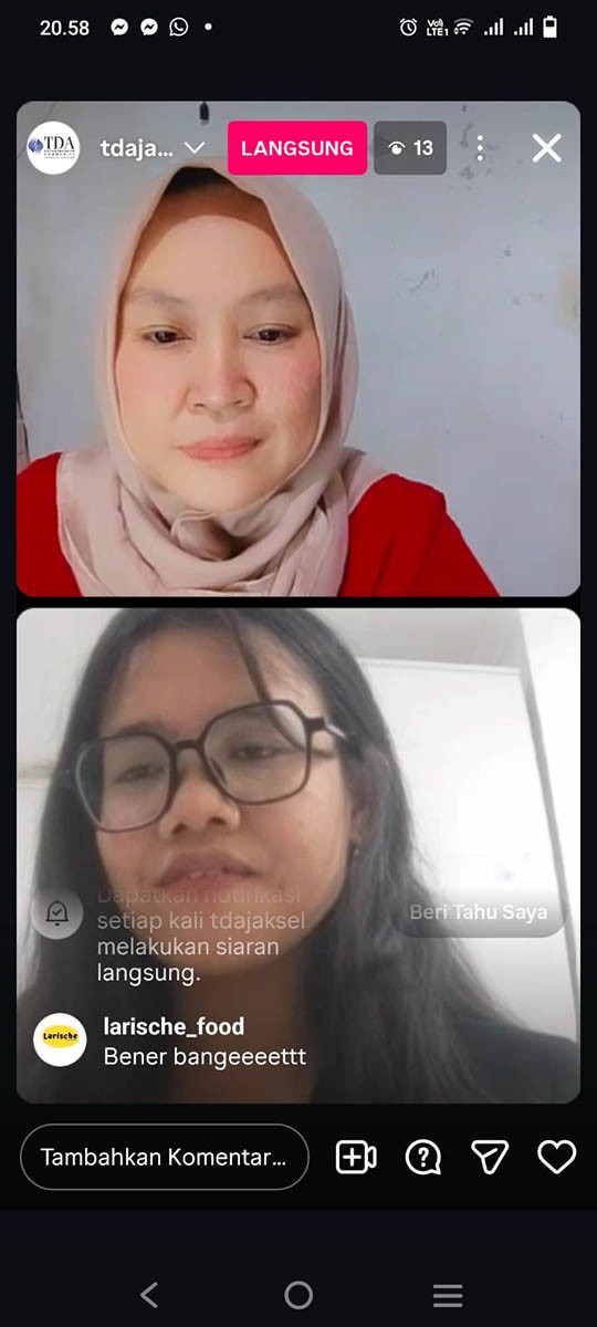 Woman & Business TDA Perempuan Jaksel Angkat Kisah Tangguh di Balik Brand Lokal