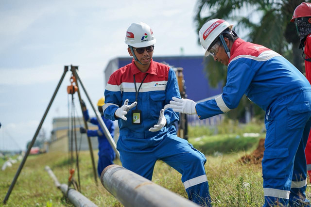 PT Pertamina Gas (Pertagas) bersama anak usahanya, PT Pertagas Niaga (PTGN), menyalurkan gas bumi ke Kawasan Ekonomi Khusus (KEK) Sei Mangkei, Sumatra Utara. Foto: Pertagas