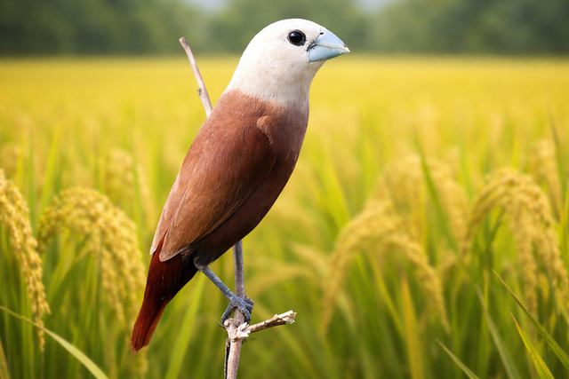 Kehadiran burung ini akrab, tetapi pemahamannya sering dangkal, seolah ia hanya burung sawah biasa tanpa cerita (Gambar: ChatGPT Image)