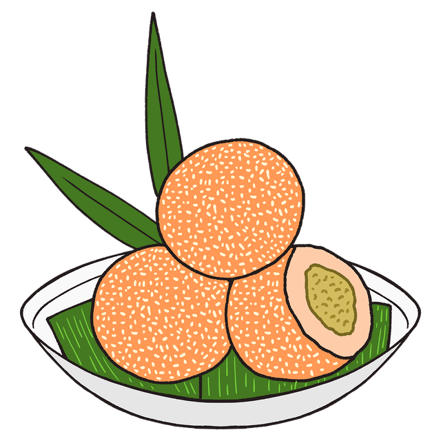 Ilustrasi Onde-onde. Foto: Pixabay.