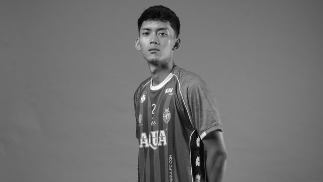 Azfar Burhan pemain tim futsal Unggul FC semasa hidupnya. Foto: Media Officer Unggul FC