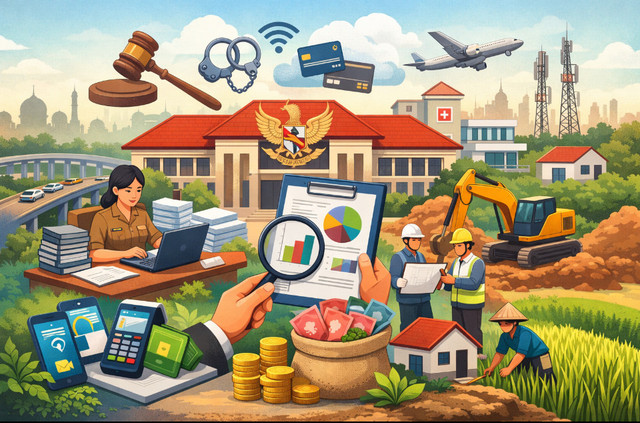 Ilustrasi otonomi daerah. Foto: Generated AI