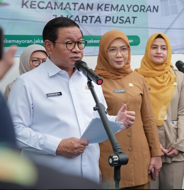 Gubernur DKI Jakarat Pramono Anung berkunjung ke Puskesmas Pembantu Serdang, Selasa (10/2/2026). Foto: Dok. Jakarta.go.id
