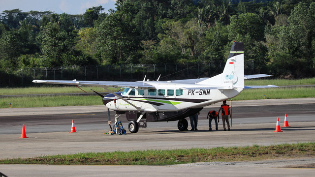 Pesawat Smart Aviation. Foto: Hanafi Zul Afkar/Shutterstock