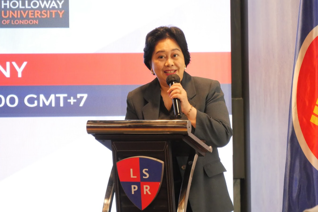 Dr. Janette Maria Pinariya, S.Si., M.M., Wakil Rektor I LSPR Institute.