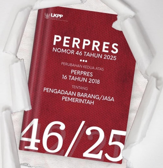 Perpres 46/2025 menggeser pengadaan menjadi lebih cepat, transparan, dan berbasis data. Foto: https://jdih.gresikkab.go.id