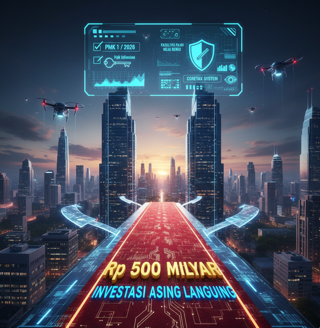 Investasi Rp500 Miliar Dapat 'Karpet Merah' Pajak. Ilustrasi: Freepik