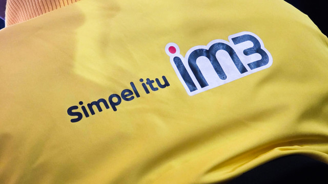Ilustrasi logo IM3 dari operator seluler Indosat Ooredoo Hutchison. Foto: Aditya Panji/kumparan