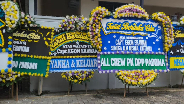 Suasana di rumah Capt Egon Erawan. Foto: kumparan