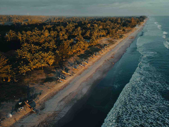 Ilustrasi Pariaman sebagai daerah dilaksanakannya tradisi Tabuik. Foto: Unsplash.