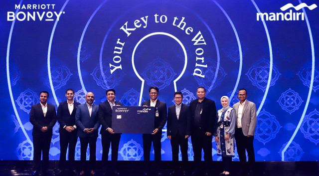 Peluncuran kartu kredit co-brand Marriott Bonvoy dan Bank Mandiri.
 Foto: Dok. Marriott Bonvoy
