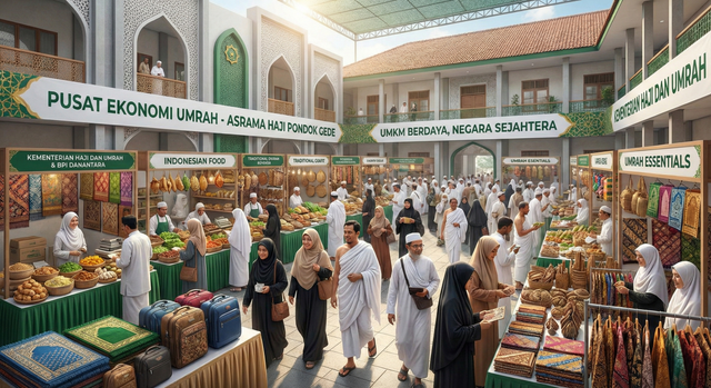 Asrama Haji disulap Jadi Sentra Umrah. Ilustrasi: Freepik