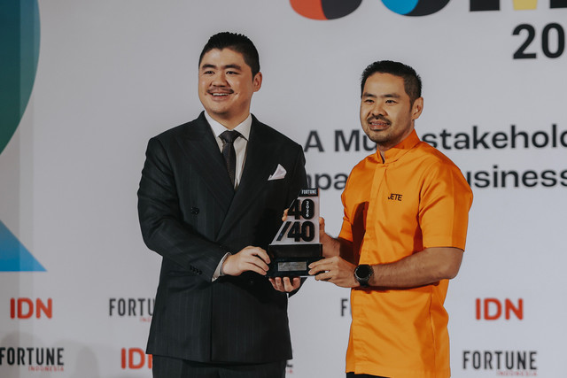 CEO JETE dan Doran Group, Jhonny Thio Doran, masuk dalam daftar 40 Under 40 Fortune Indonesia. Foto: JETE.