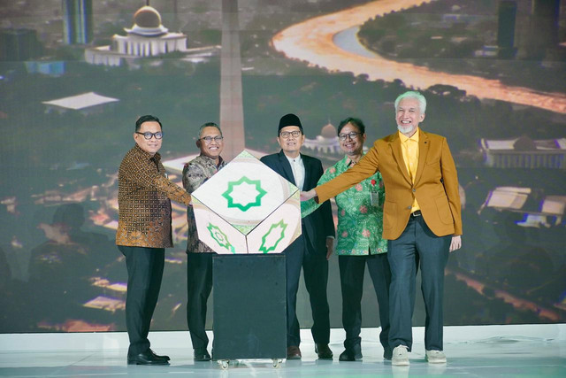 Acara peluncuran Fatwa Kegiatan Usaha Bulion di Ballroom Pegadaian Tower, Jumat (13/2/2026). Foto: PT Pegadaian.