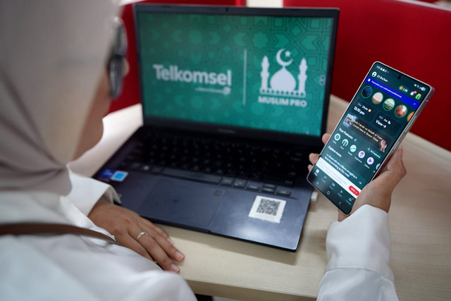 Telkomsel Bundling Paket Data dengan Aplikasi Muslim Pro