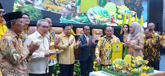 Momen Setya Novanto hadiri HUT ke-58 Fraksi Golkar di DPR, Jumat (13/2/2026). Foto: Dok. Istimewa