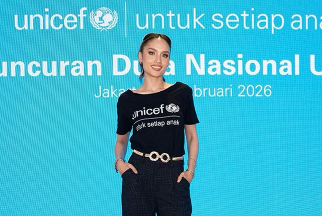 Cinta Laura ditunjuk jadi Duta Nasional UNICEF Indonesia. Foto: Instagram @claurakiehl