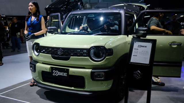 Suzuki XBee tampil perdana di IIMS 2026. Foto: Sena Pratama/kumparan