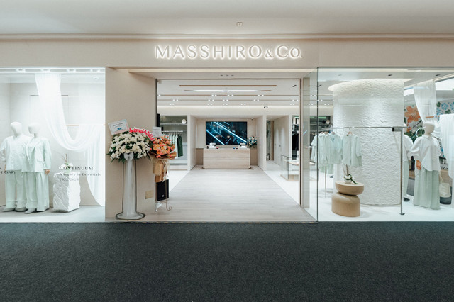 Masshiro&Co Buka Butik di Plaza Indonesia, Hadirkan Koleksi Bernuansa Mint Green. Foto: Masshiro&Co..