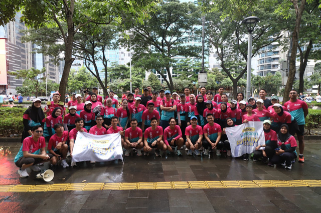 Keseruan Fun Run Spesial Hari Valentine. Foto: kumparan