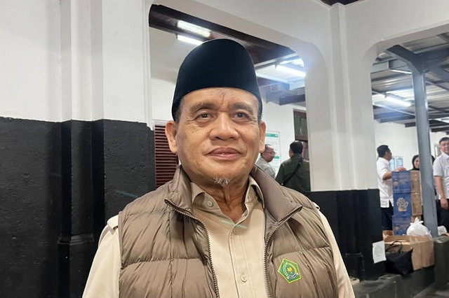 Wakil Menteri Agama Muhammad Syafi'i saat ditemui di Kabupaten Tegal, Jawa Tengah, Senin (16/2/2026). Foto: Nasywa Athifah/kumparan
