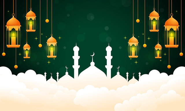 Ilustrasi Twibbon Ramadhan 2026 Gratis, Foto: Pixabay/Rabbector