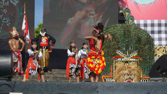Ilustrasi Reog Ponorogo. Foto: Unsplash.