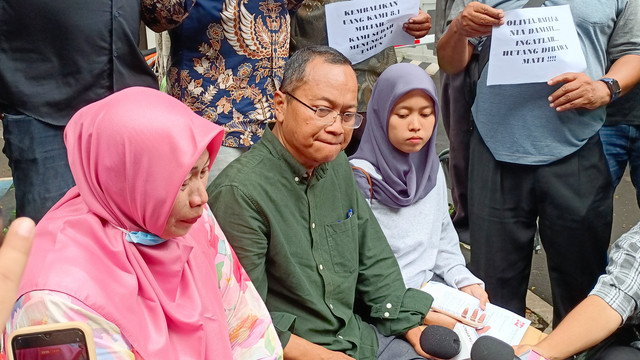 Kuasa Hukum Korban CPNS Bodong, Odie Hudianto, di Pengadilan Negeri Jakarta Selatan. Foto: Aprilandika Pratama/kumparan