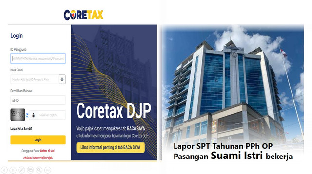 Coretax DJP. Foto: Dokumentasi pribadi