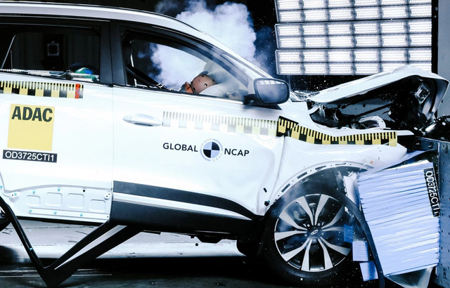 Uji tabrak Chery Tiggo 7 Pro oleh Global NCAP. dok. Global NCAP