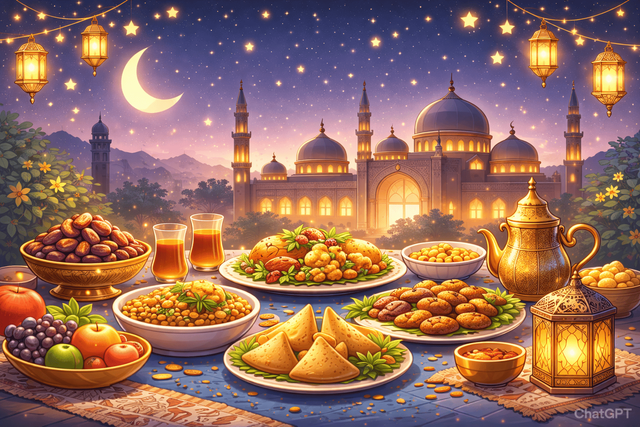 Ilustrasi Ramadan. Foto: Dok. ChatGPT